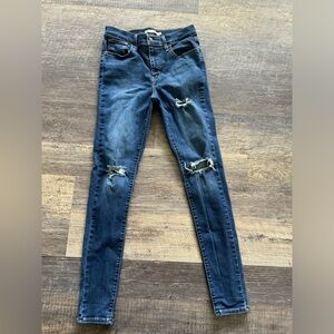 Levi's Blue Skinny Jeans for Women